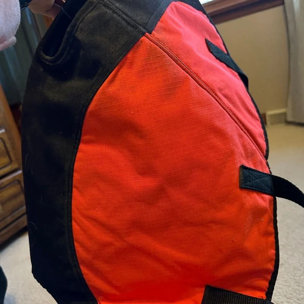 Black and Orange Dog Hunting Jacket L